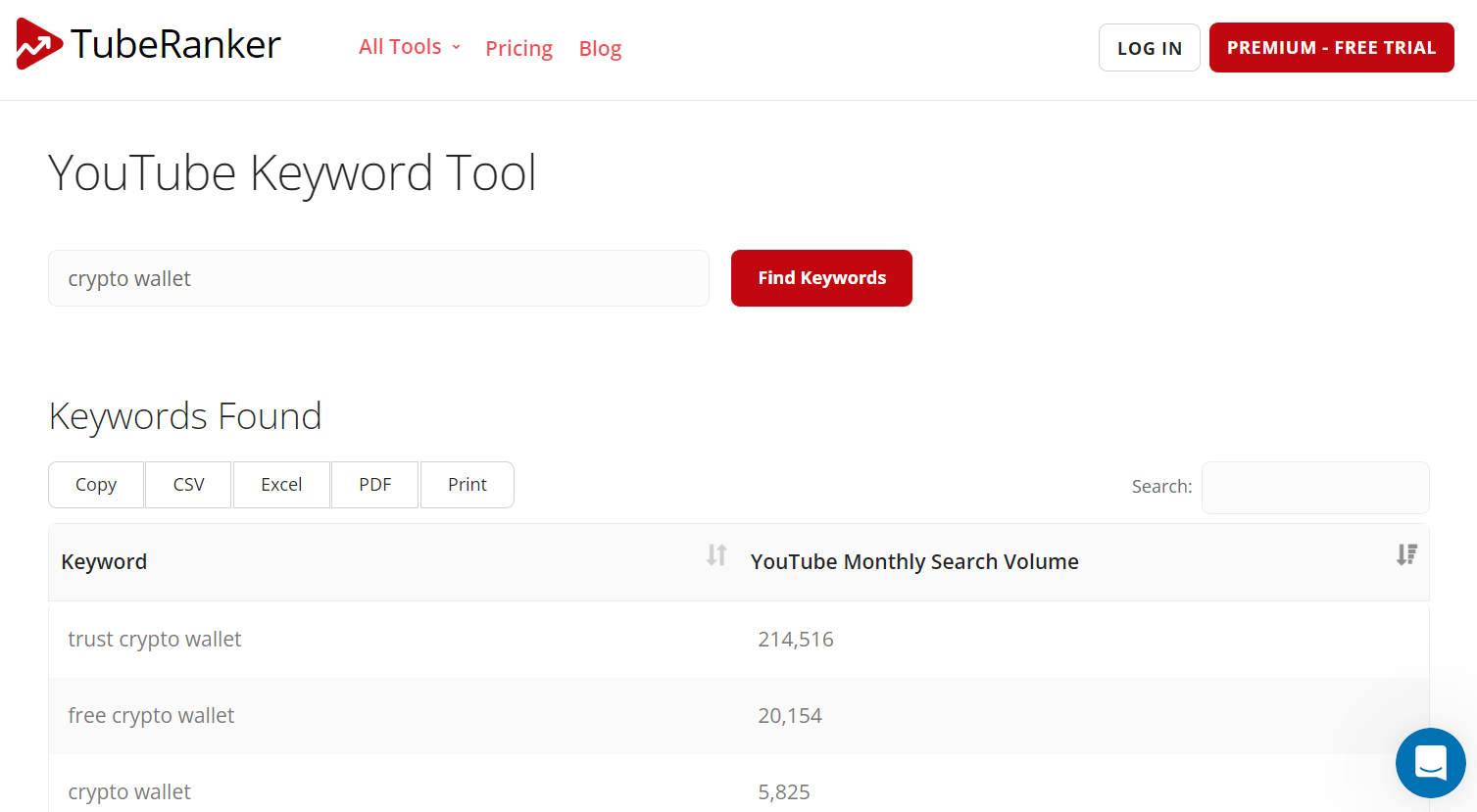youtube keyword research tool